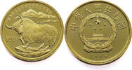 China 100 Yuan Yak - Gold -