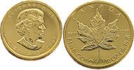 Canada 5 Dollars Maple leaf 1/10 Oz. - Elizabeth II Gold -