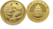 China 100 Yuan Panda 1/4 Oz. - Gold -