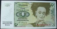 Deutschland 4 DM Werbe- oder Scherzbanknote -