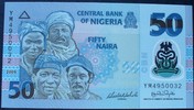 Nigeria 50 Naira P. 40 a / Polymer -