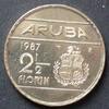 Aruba 2 1/2 Florin S.6 / E, N galv. / Beatrix - Staatswappen -