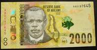 Malawi 2.000 Kwacha P. 69 a / Serie AA -