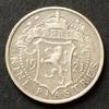 Zypern 9 Piastres S.17 / 925er Silber, 5,65g / George V. - Gekrönter Löwenschild -