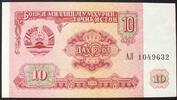 Tadschikistan 10 Rubel P. 3 a -