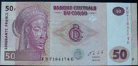 Kongo Demokr. Rep. 50 Francs P.97A -