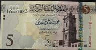 Libyen 5 Dinars P. 81 -