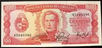 Uruguay 100 Pesos P. 47 a / Serie A -
