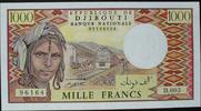 Djibuti 1,000 Francs P. 37 b -