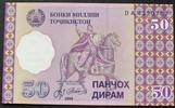 Tadschikistan 50 Diram P. 13 a -
