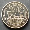 St. Helena + Ascensin 50 Pence S.20 / K-N / Elizabeth II. - Karte der Landungsstelle -