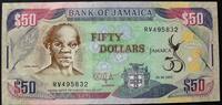 Jamaika 50 Dollars P. 89 / GBN / 50 Jahre Unabhängigkeit -