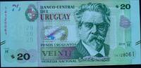 Uruguay 20 Pesos Uruguayos P.93 b / Serie H -