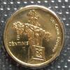Andorra 5 Centims S.246 / Me / Staatswappen - Gotisches Kreuz -