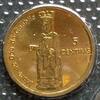 Andorra 5 Centims S.247 / Me / Staatswappen - Unsere liebe Frau von Canolic -