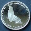 Nightingale Insel 1 Crown S.23 / K-N / Elizabeth II. - Seelöwe -