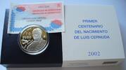 Spanien 10 Euro S.352 / 925er Silber, 27g / Juan Carlos I. - Luis Cernuda -