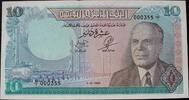 Tunesien 10 Dinar P. 65 a / niedrige Seriennummer - 355 ! -