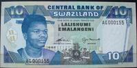 Swasiland 10 Emalangeni P. 24 b / SerieP AG000155 -
