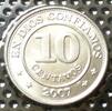 Nicaragua 10 Centavos S.30 / Al / FAO / Landkarte von Nicaragua, Motto - Wertangabe -