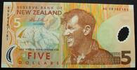 Neuseeland 5 Dollars P. 185 b / Polymer -