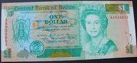 Belize 1 Dollar P. 51 a / Serie AA -