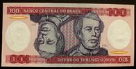 Brasilien 100 Cruzeiros P. 198 a / Serie A - A -
