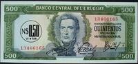 Uruguay 0,50 Nuevos Pesos P. 54 / Serie A -