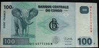 Kongo Demokr. Rep. 100 Francs P.98 b -