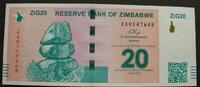 Zimbabwe 20 ZiG P. 111 / Serie AA -