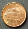 Tonga 2 Seniti S.28 / Bro / FAO / UN Emblem für Familienplanung - Zwei Wassermelonen -