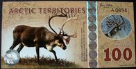Arctic Territories 100 Polar Dollars 2017 Polymer kfr 83.67 元  ＋  83.67 元 运费