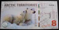 Arctic Territories 8 Polar Dollars 2011 Polymer kfr 71.12 元  ＋  83.67 元 运费