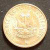 Haiti 5 Centimes S. 49 / K-N-Zk / FAO / Jean Cloude Duvalier - Staatswappen -