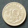 Dänemark 10 Öre S.68 / K-N / Frederik IX. - Gekröntes Monogramm -