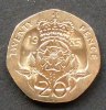 Grossbritannien 20 Pence 1985 S.429 / K-N / Elizabeth II. - Essigrose vz... 15.06 元 含增值税 ＋  50.20 元 运费