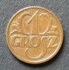 Polen 1 Grosz S.5.2 / Bro / Gekrönter Wappenadler -