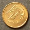 Polen 2 Grosze S.283 / Me / Gekrönter Wappenadler -