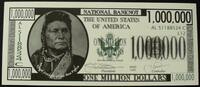 USA 1 Mio. Dollars Werbe- oder Scherzbanknote -