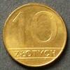 Polen 10 Zlotych S.183 / Me / Wappenadler -