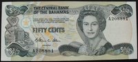 Bahamas 1/2 Dollar P. 42 a -