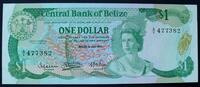 Belize 1 Dollar P. 43 / Serie A/6 477382 -