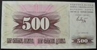 Bosnien-Herzegowina 500 Dinara P. 14 a -