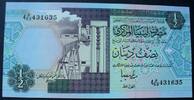Libyen 1/2 Dinar P. 58 c / Sign.5 -