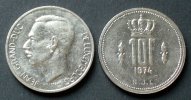 Luxemburg 10 Frang 1974 S.41 / N / Großherzog Jean I. ss 20.92 元 含增值税 ＋  50.20 元 运费