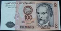 Peru 100 Intis 26.6.1987 P. 133 kfr 10.02 元  ＋  50.10 元 运费
