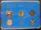 Schweden 16,50 Kronen KMS 2003 im Original-Hartplastik-Etui / 4 Münzen + Medaille -