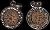 ISRAEL MUSEUM GIFT SHOP, Stunning Widow's Mite Coin. mounted in a handmade sterling silver pendant -