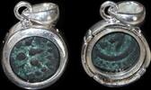 ISRAEL MUSEUM GIFT SHOP, Stunning Widow's Mite Coin. mounted in a handmade sterling silver pendant -