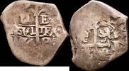 Potosí 1 Real 1665-1700 Carlos II -